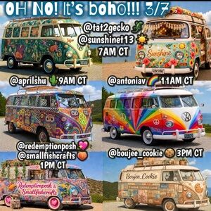 Oh No It’s Boho Train 3/7